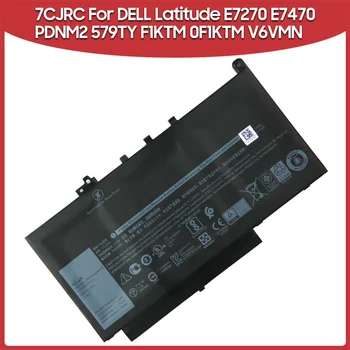 Rezerves Klēpjdatoru Akumulatoru 42Wh 7CJRC Dell Latitude E7470 E7270 F1KTM 0F1KTM V6VMN PDNM2 579TY Uzlādējams Akumulators