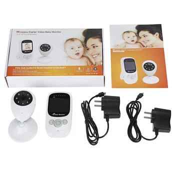 2,0 collu Ekrāns, 2 Veidos Audio Runāt & Night Vision Digital Bezvadu Video Baby Monitor
