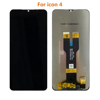 Icon4 LCD KRIKETA IKONA, 4 LCD Displejs, Touch Screen Digitizer Montāža Rezerves Daļas Ar Rāmi 100% Pārbaudīta