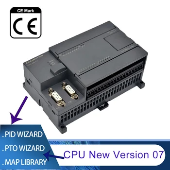 Modernizētas CPU224XP PLC Siemens S7-200 Programmējams Loģiskais Kontrolieris RELEJA Izejas Tranzistors 214-2BD23-0XB8 214-2AD23-0XB8