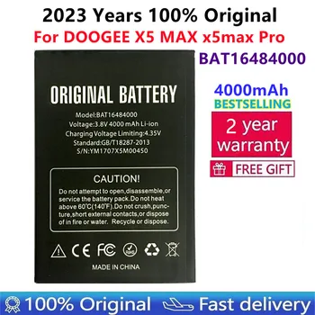 Jaunu BAT16484000 3.8 V 4000mAh Akumulators Par DOOGEE X5 MAX X5max Pro