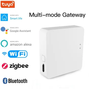 Tuya Smart Hub Vārti Bezvadu Multi-modelis Tilts, WiFi, Bluetooth, ZigBee Smart Dzīves APP Tālvadības pults Darbojas Ar Alexa, Google
