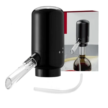 USB Electric Vīna Pourer Smart Vīna Karafi Automātiskā Viskija, Vīna Pourer stikla aerators Karafi Izsmidzinātājs, Bārs, Instrumenti, Iekārtas