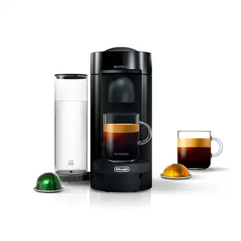 Pilnībā Automātiska Plus Kafijas un Espresso Maker ,Viena Kalpotu,Inteliģents,ar Vienu Klikšķi, Piemērots lielu Kafijas tasi izmēru，Melns