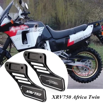 Honda XRV750 XRV 750 Africa Twin Motociklu Aksesuāri Alumīnija Kreisās Puses Aizmugurējā Riteņa Aizmugurējo Bremžu Diska Aizsargs Potector Vāciņu
