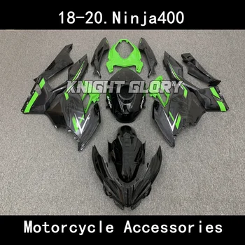 Jauns ABS inžektorlējuma Pārsegi Kits Fit Ninja 400 EX 400 2018 2019 2020 Virsbūves Komplekts
