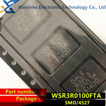 WSR3R0100FTA DALE WSR-3 0.01 R 1% 4527 3W 10mR 75PPM Precizitāti sakausējuma jaudas rezistors Jaunu oriģinālu patiesu Pašreizējā sensora pretestība