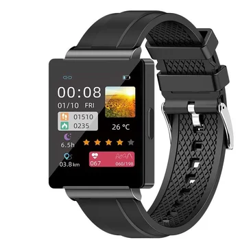 2023 KS01 Smart Skatīties NFC Piekļuves Kontroles Mūzikas Vīriešu, Sieviešu Fitnesa sirdsdarbība, Asins Glikozes Ķermeņa Temperatūra Smartwatch Par Xiaomi