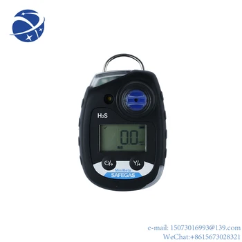 Yun Yi Vienu H2S sērūdeņraža Gāzes Detektoru, Mini Izmērs 0-100PPM Ar Atpakaļ Klipu IECEX ATEX Sertificēts