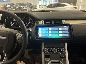 Grozāms Land Rover Diapazons Rover Evoque L538 2010-2019 Android 11 Carplay Auto Stereo Radio Multimediju Atskaņotājs, GPS Navigācija