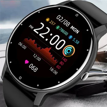 Ir 2021. Jaunu Smart Skatīties Pilnu skārienjutīgo Ekrānu Sports Fitness Watch IP67 Waterproof Bluetooth Android, Ios Smartwatch Super SOCO