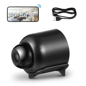 Bezvadu Kameras Āra Home Sistēmas Drošības Kameras Augstas izšķirtspējas Abs Plastmasas Iekštelpu Ar Audio Tālvadības