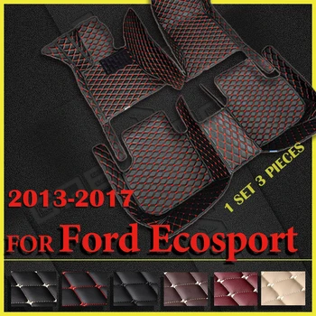 Automašīnas Grīdas Paklāji Ford Ecosport 2013 2014 2015 2016 2017 Pasūtījuma Auto Pēdu Spilventiņi Auto Paklāju Segumu Interjera Aksesuāri