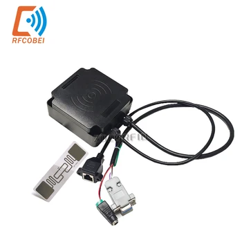2 dbi 0-3M Warterproof 860-960Mhz UHF RFID Lasītājs Modbus TCP/IP/RS232, kas Saistīti ar PLC /Izmantot AGV Viedo Transportlīdzekļu