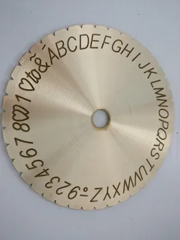 juvelieri burtu veids skalu fontu disku mūsdienu bloka iekšpusē gredzenu gravēšana mašīna 12.2 cm