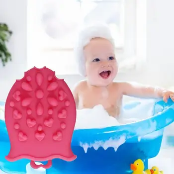 1gb Mīksto Eco-friendly Baby Šampūns ar Suku Labu Elastību Pīlinga Atkārtoti Silikona Ķermeņa Masāžas Vannas Birste, Papildus 2021