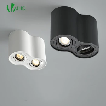 20W 24W Maināmiem GU10 LED Spuldze Virsmas Montēta COB LED Downlight Auksti/Silti Balta Guļamistaba, Virtuve LED Griestu Spot Gaismas