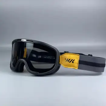 Retro Motociklu Aizsargbrilles Motokrosa Brilles Augstas kvalitātes Slēpošanas Saulesbrilles Draudzīgs Sūklis, Pretvēja LTV Aizsardzības Riteņbraukšanas Sacīkšu