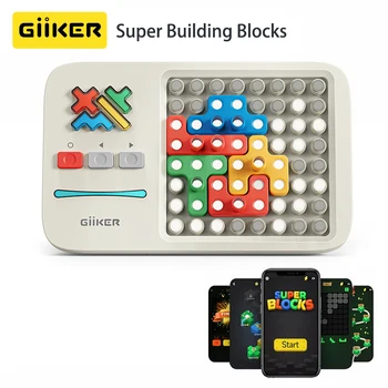 Giiker Super Bloki Spēle 1000+ paaugstināta Problēmas Loģika Izmantot Spēli Izglītības Smart Jigsaw Rotaļlietas Bērniem Ziemassvētku Dāvanas