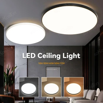 14inch Ultra Plānas LED Griestu Lampas Telpu Dekorēšana Mājas Iekštelpu Apgaismojums 220V Gredzenu Griestiem Gaismas, Virtuve Dzīvojamā Istaba Guļamistaba