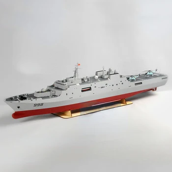 Dubultā Mēroga Modelis Komplekts Kunlun Kalnu Liela Doks Izkraušanas Kuģis Tālvadības Kuģa Gatavo Komplektu Karakuģis Modeli