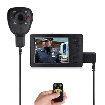 3 Collu Touch Screen Ķermeņa, Nēsā Fotokameras Portatīvo 1080P Tiesībaizsardzības Apsardzes Cam Video Ieraksti