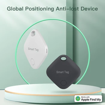 GPS Smart Air Tag Mini Smart Tracker Bluetooth Smart Tag Bērnu Finder Pet Auto Zaudēja Izsekošanas Apple IOS Sistēma Atrast Manu APP