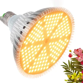 2023 Karstā Pārdošanas Modelis 150 LED Pilna Spektra Augu Lampas Pot Aizpildīt Lampiņa 150W E26 LED Spuldzes Augu Augšanas LED Gaismas