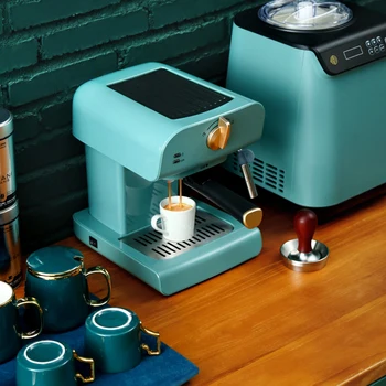 Espresso Mašīna Pilnībā Pusautomātiskā Tirdzniecības Tvaika Integrētas Kafijas Automāts Kafijas automāts Mašīna 800ml