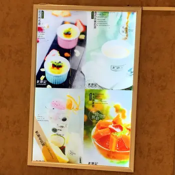 LED Āra Slim Restorāna ēdienkartē Plakātu Reklāmas Gaismas Kastes 24INCH X 32INCH