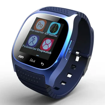Smart Skatīties Bluetooth Fitnesa Tracker Sporta Sirds ritma Monitors Asins Ūdensizturīgs Ar Metāla Siksniņa Sim TF Karti Android vai IOS