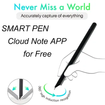 Smart Pen Ophaya Elite Syncpen Ar Bezmaksas Mākonis Piezīmes APP Bezvadu Bluetooth, iOS, Android Iesniedzot Rakstiski ar Balss Ierakstu