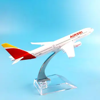 1/400 Iberia Gaisa Pasažieru A330-200 Lidmašīnu Gaisa Kuģi, Lidmašīnas Modeli Darbvirsmas Dekori