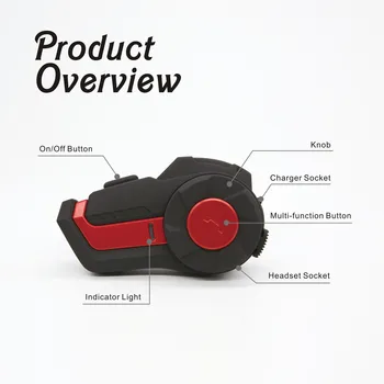 Interphone Motociklu Skaļruņi Ar Bluetooth Motocikla Ķivere Domofons Communicator Bezvadu Bluetooth Austiņu 2 Cilvēkiem