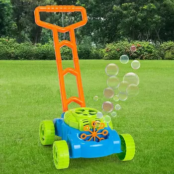 Radošie Mājas Dārzā Interaktīvās Spiežot Auto Automātiskā Burbuļu Mašīnas Maker Pūtēju Bērnu Bērniem, Rotaļlietas, Dāvanu Jaunas
