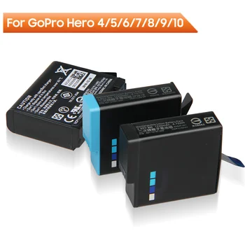 Oriģinālā Rezerves Kameru, Akumulatoru, Par GoPro Hero 4/5/6/7/8 Hero11 Hero9 Hero10 Hero8 Hero7 Varonis 6 5 Varonis Varonis 4 Akumulatora