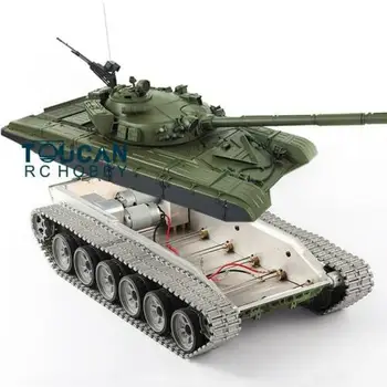 1/16 Heng Long T72 RC Tanku 3939 Metāla Šasijas Riteņa Stobra Atsitiena 360 Centrālās Zēniem Rotaļlietas TH16818-SMT2