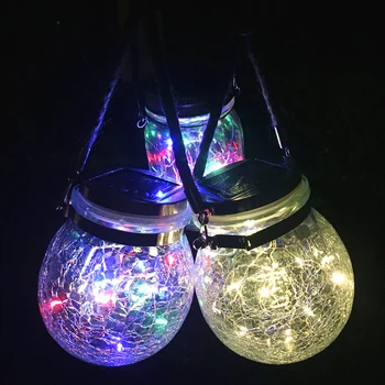 LED Vara Stieples Pasaku Vainags Pudeli Deg Stikla Amatniecības Saules Powered String Gaismas Kāzu Ziemassvētku un Jaunā Gada Svētku Dekori