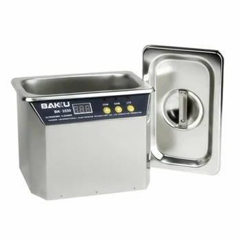 Ultraskaņas Tīrītājs Nerūsējošā Tērauda Ultraskaņas Tīrīšanas Mašīnu Rotaslietas/Zobu/Protēžu/Pulksteņi/Tālrunis/Brilles Tīrītājs